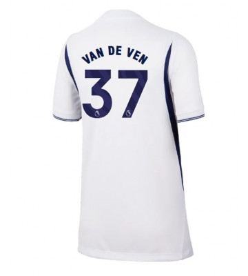 Tottenham Hotspur Micky van de Ven #37 Hjemmebanetrøje Dame 2026-27 Kortærmet Tottenham Hotspur Micky van de Ven #37 Hjemmebanetrøje Dame 2026-27 Kortærmet